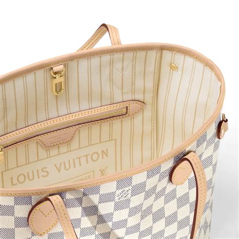 louis vuitton damier azur canvas neo neverfull pm bag n41362|louis vuitton canvas.